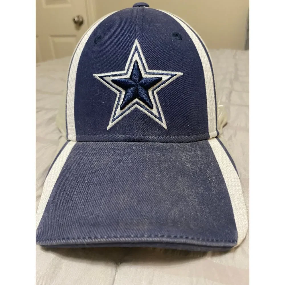 NFL Dallas Cowboys Adjustable Cap Navy Blue‎ White Star Logo Men's Hat